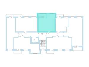 1-к квартира, вторичка, 46м2, 6/8 этаж