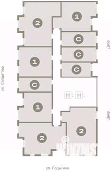 1-к квартира, вторичка, 45м2, 3/10 этаж