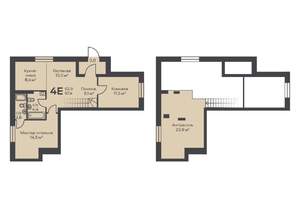 4-к квартира, вторичка, 87м2, 1/4 этаж