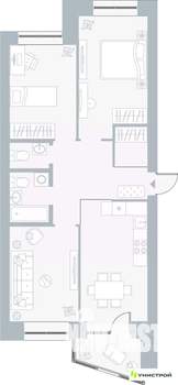 3-к квартира, вторичка, 76м2, 3/5 этаж