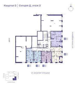 Студия квартира, строящийся дом, 34м2, 2/16 этаж