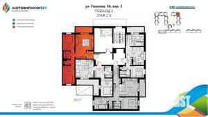 3-к квартира, вторичка, 56м2, 4/8 этаж