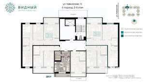 1-к квартира, вторичка, 25м2, 4/8 этаж