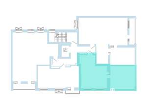 1-к квартира, вторичка, 54м2, 8/8 этаж