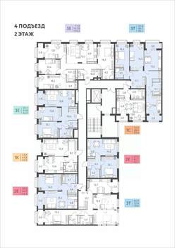 5-к квартира, вторичка, 109м2, 2/22 этаж