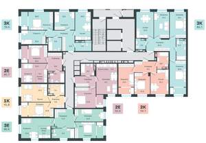 3-к квартира, вторичка, 84м2, 4/18 этаж