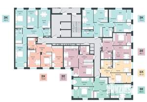 3-к квартира, вторичка, 84м2, 18/18 этаж