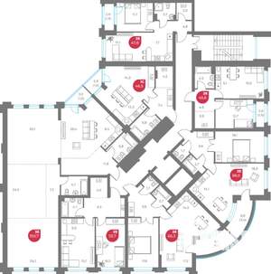 2-к квартира, вторичка, 48м2, 4/9 этаж