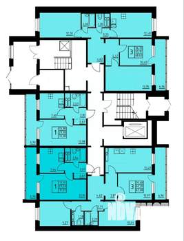 1-к квартира, вторичка, 31м2, 1/8 этаж