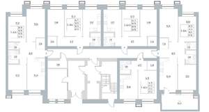 2-к квартира, вторичка, 51м2, 1/5 этаж