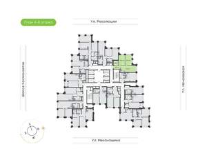 2-к квартира, вторичка, 59м2, 5/30 этаж