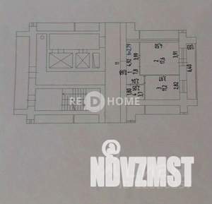 1-к квартира, вторичка, 40м2, 3/18 этаж