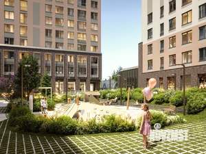 2-к квартира, строящийся дом, 56м2, 15/22 этаж