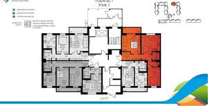 3-к квартира, вторичка, 64м2, 1/8 этаж