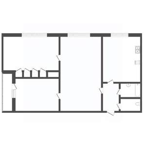 3-к квартира, вторичка, 74м2, 9/10 этаж