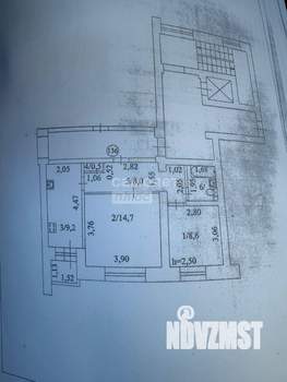 2-к квартира, вторичка, 44м2, 9/9 этаж