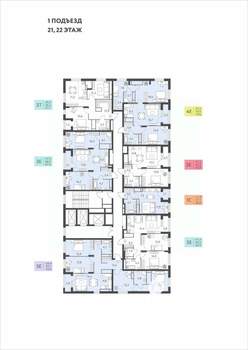 5-к квартира, вторичка, 94м2, 22/22 этаж