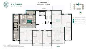3-к квартира, вторичка, 76м2, 2/8 этаж