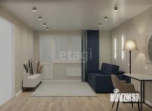 2-к квартира, вторичка, 50м2, 3/10 этаж