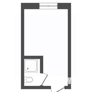 1-к квартира, вторичка, 21м2, 6/9 этаж