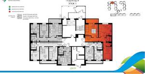 3-к квартира, вторичка, 64м2, 1/8 этаж