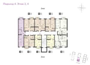 1-к квартира, вторичка, 31м2, 4/4 этаж