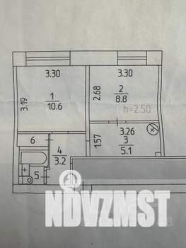 2-к квартира, вторичка, 31м2, 5/5 этаж
