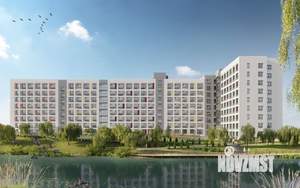 3-к квартира, строящийся дом, 60м2, 4/9 этаж