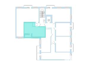 1-к квартира, вторичка, 41м2, 4/8 этаж