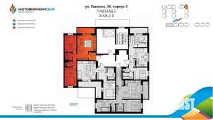 3-к квартира, вторичка, 55м2, 5/8 этаж