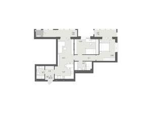 3-к квартира, строящийся дом, 82м2, 5/6 этаж