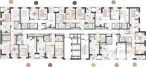 3-к квартира, вторичка, 61м2, 19/25 этаж