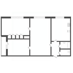 3-к квартира, вторичка, 75м2, 8/25 этаж