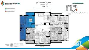 3-к квартира, вторичка, 59м2, 3/8 этаж