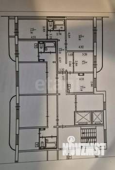 3-к квартира, вторичка, 72м2, 9/16 этаж