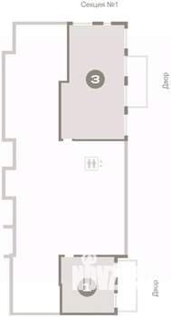 3-к квартира, вторичка, 105м2, 1/16 этаж