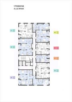 5-к квартира, вторичка, 94м2, 21/22 этаж