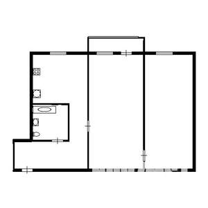 2-к квартира, вторичка, 46м2, 3/5 этаж