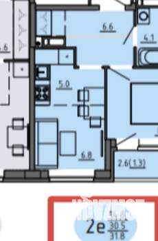 2-к квартира, вторичка, 38м2, 5/25 этаж