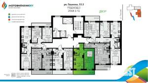 1-к квартира, вторичка, 36м2, 7/12 этаж