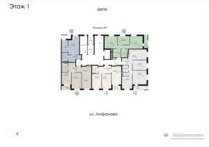 2-к квартира, вторичка, 50м2, 6/10 этаж