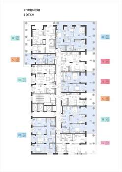 3-к квартира, вторичка, 74м2, 2/22 этаж