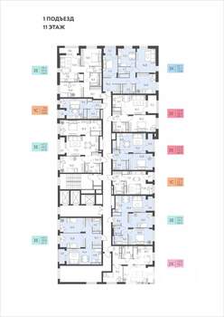 3-к квартира, вторичка, 76м2, 11/22 этаж