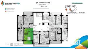 1-к квартира, вторичка, 24м2, 6/8 этаж