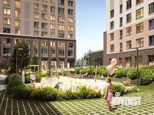 3-к квартира, строящийся дом, 79м2, 2/22 этаж