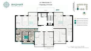 2-к квартира, вторичка, 53м2, 7/8 этаж