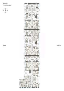3-к квартира, вторичка, 60м2, 4/6 этаж