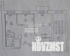 2-к квартира, вторичка, 62м2, 4/5 этаж